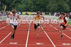 Mens and Boys hurdles at the Northern Inter-Counties under-17s and 15s at Witton Park, Blackburn. Photo: David T. Hewitson/Sports for All Pics